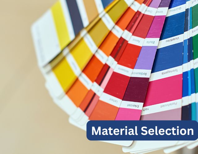 Painting material selection in singapore